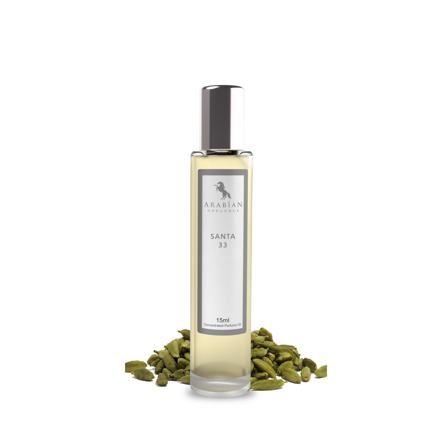 FR347 SANTA 33 - Woody Aromatic Unisex Perfume Body Oil | Long-Lasting Alcohol-Free Fragrance