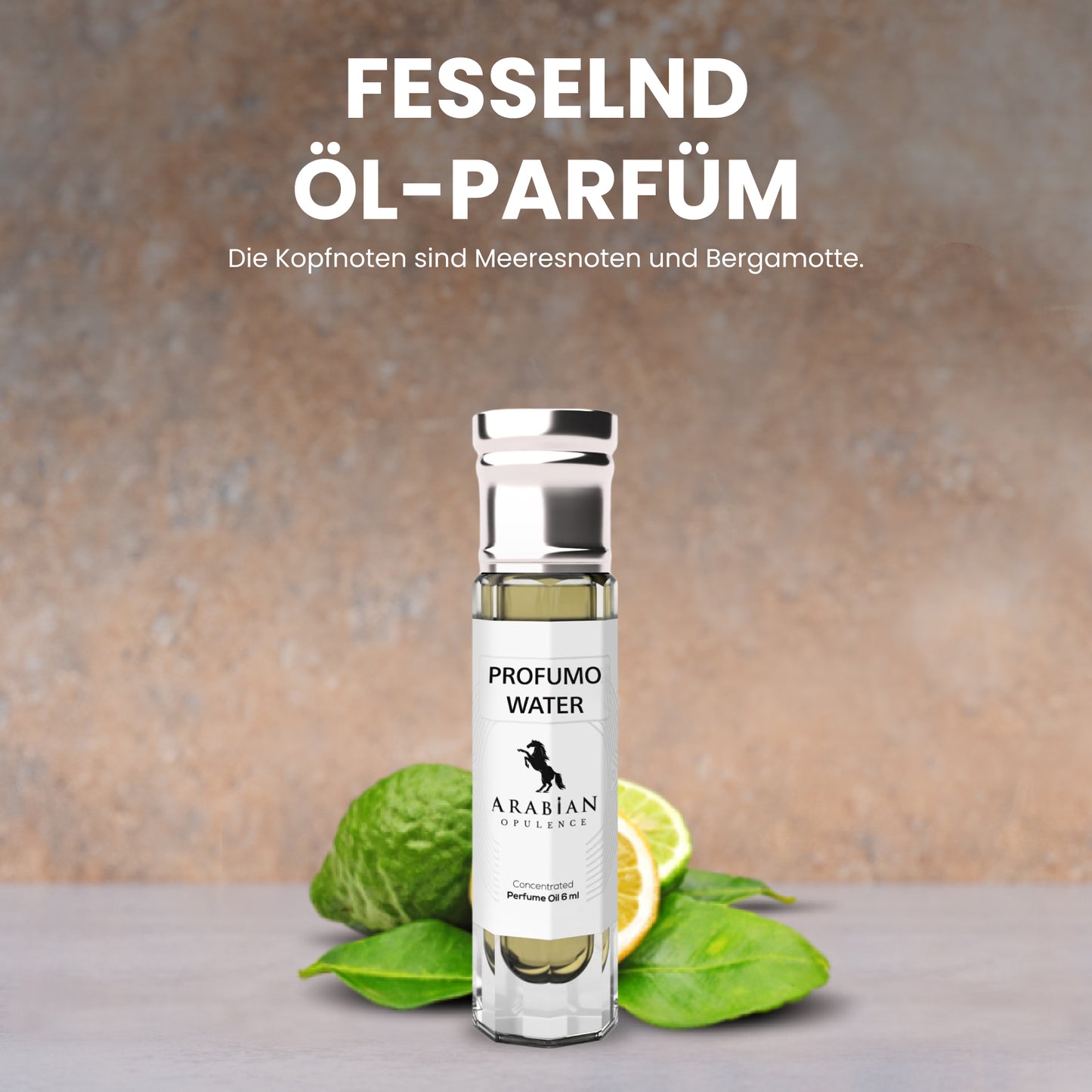 FR18 PROFUMO WATER - An Aromatic Perfume Body Oil For Men| Long-Lasting Alcohol-Free Fragrance