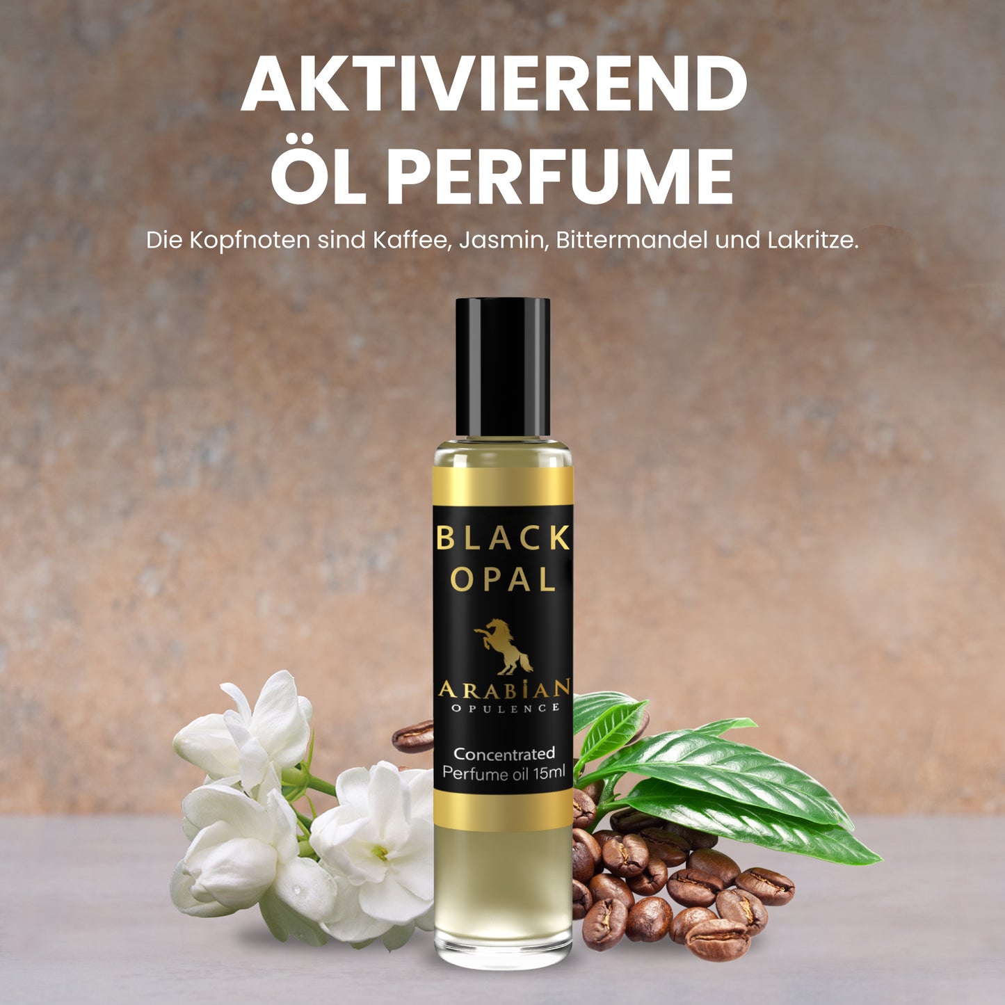 FR49 BLACK OPAL Oriental Vanilla Perfume Body Oil For Women| Long-Lasting Alcohol-Free Fragrance