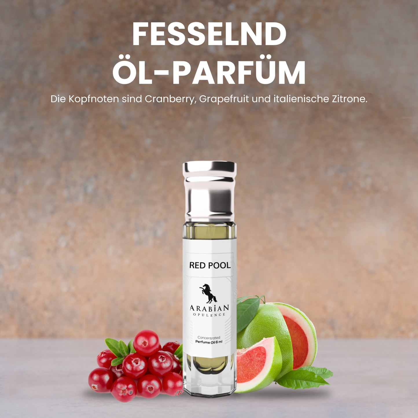 FR243 RED POOL- A Woody-Spicy Perfume Body Oil For Men | Long-Lasting Alcohol-Free Fragrance