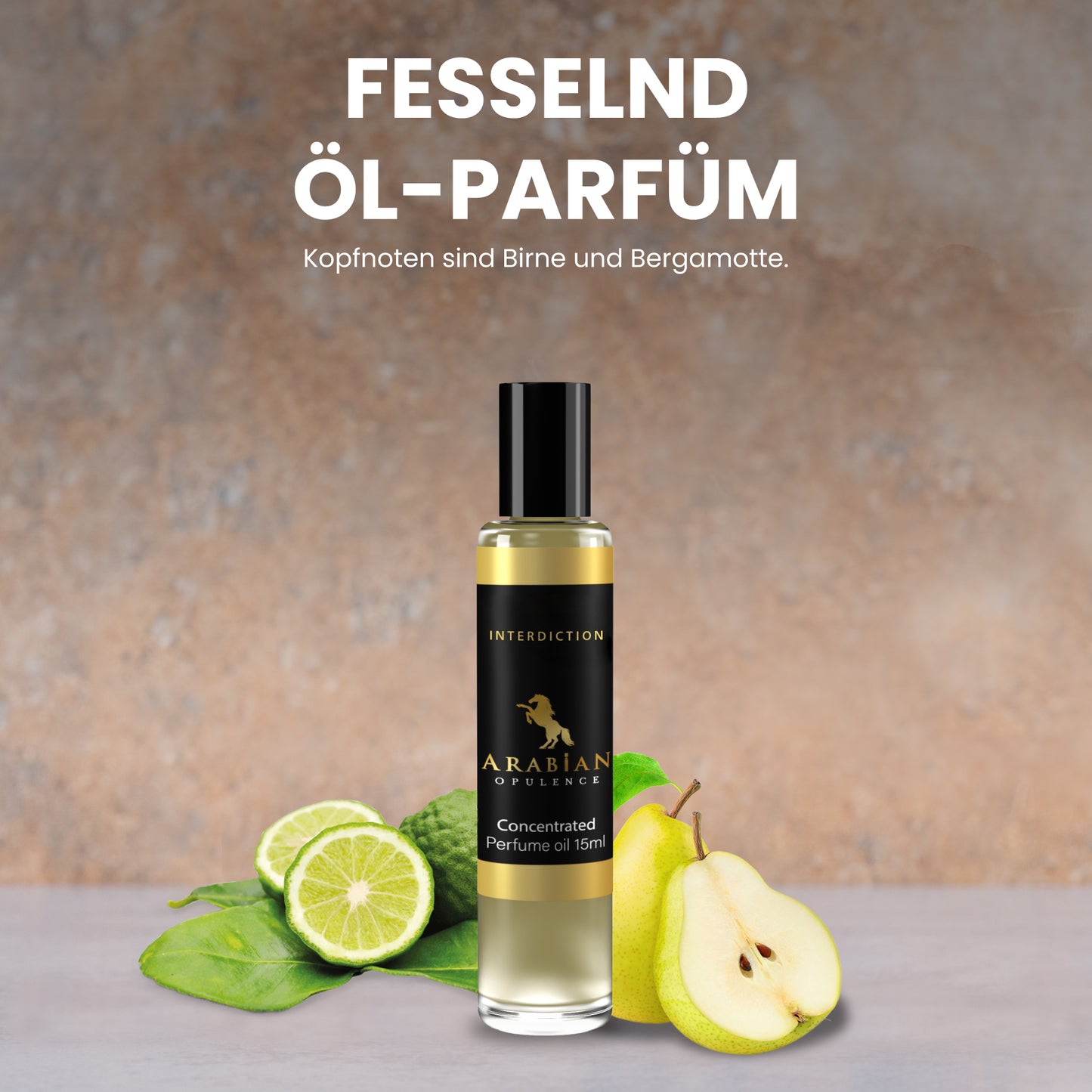 FR190, INTERDICTION - A Floral Amber Perfume Body Oil For Women| Long-Lasting Alcohol-Free Fragrance
