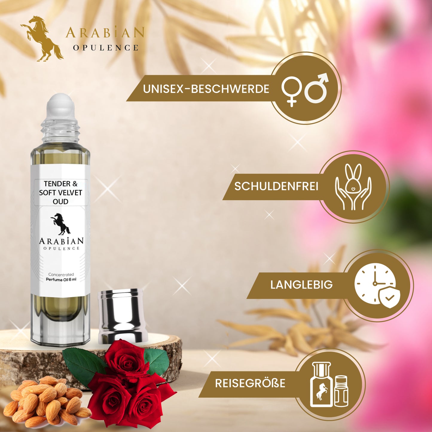 FR293 TENDER & SOFT VELVET - Woody-Amber Unisex Perfume Body Oil | Long-Lasting Alcohol-Free Fragrance
