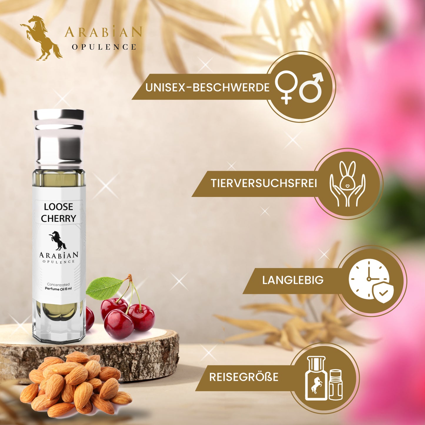 FR313 LOOSE CHERRY - Unisex Perfume Body Oil | Long-Lasting Alcohol-Free Fragrance