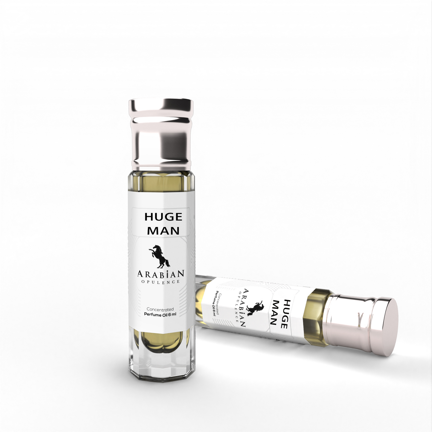 FR143 HUGE MAN - A Woody-Aromatic Perfume Body Oil For Men| Long-Lasting Alcohol-Free Fragrance