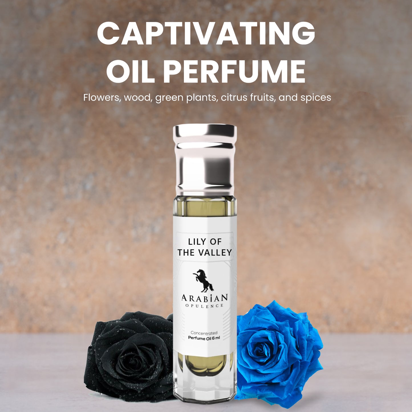 FR185 LILY OF THE VALLEY -  Floral Fragrance  A Unisex Perfume Body Oil | Long-Lasting Alcohol-Free Fragrance| Long-Lasting Alcohol-Free Fragrance